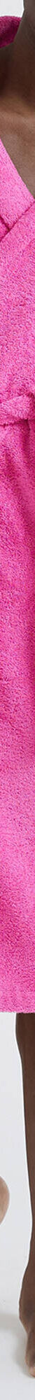 Peignoir mixte adulte col capuche éponge bouclette (fuchsia) Peignoir mixte adulte col capuche éponge bouclette (fuchsia)